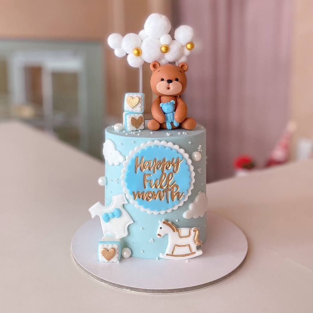 baby full month cake delivery singapore