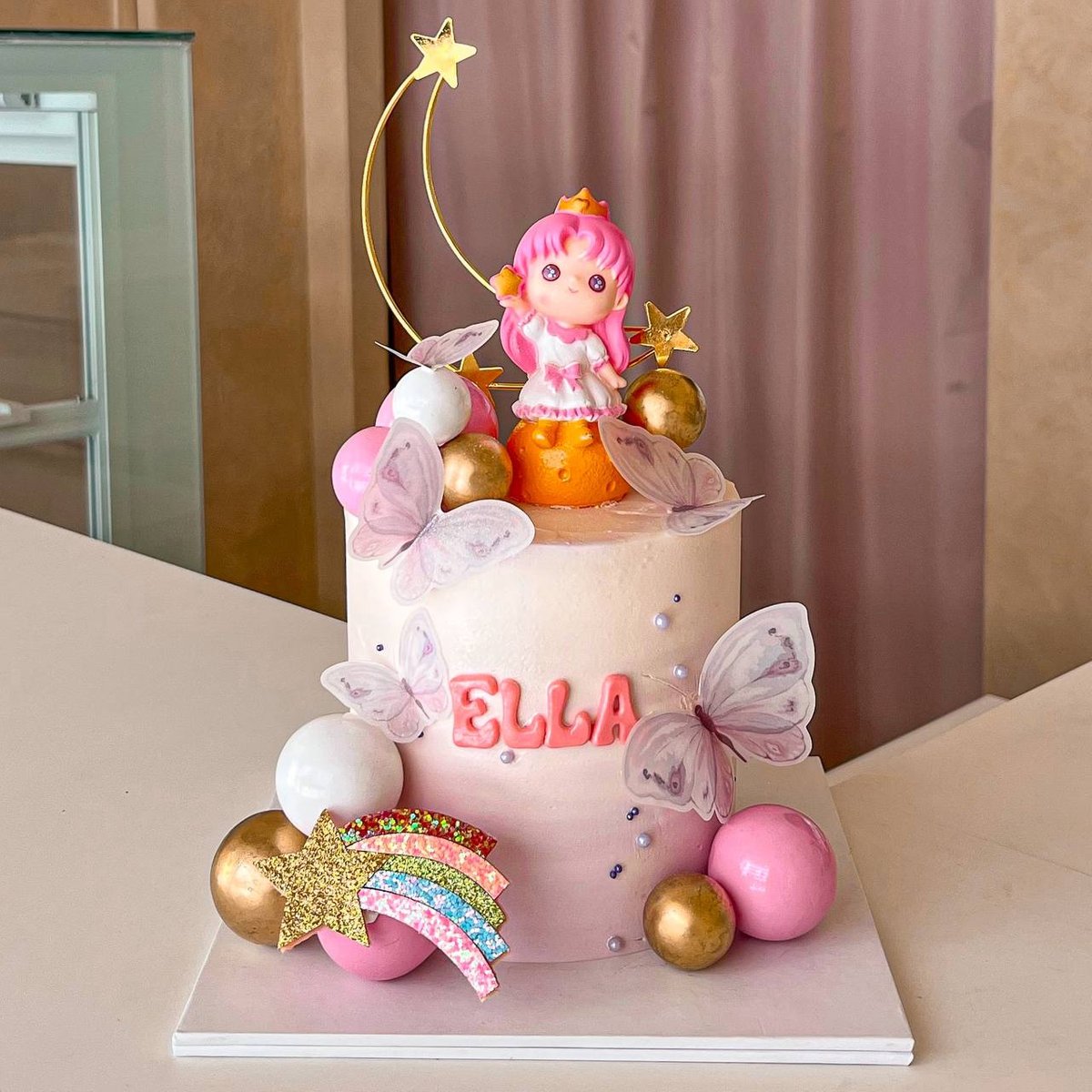 Customized Princess Theme Cake - Wishingcart.in-sgquangbinhtourist.com.vn