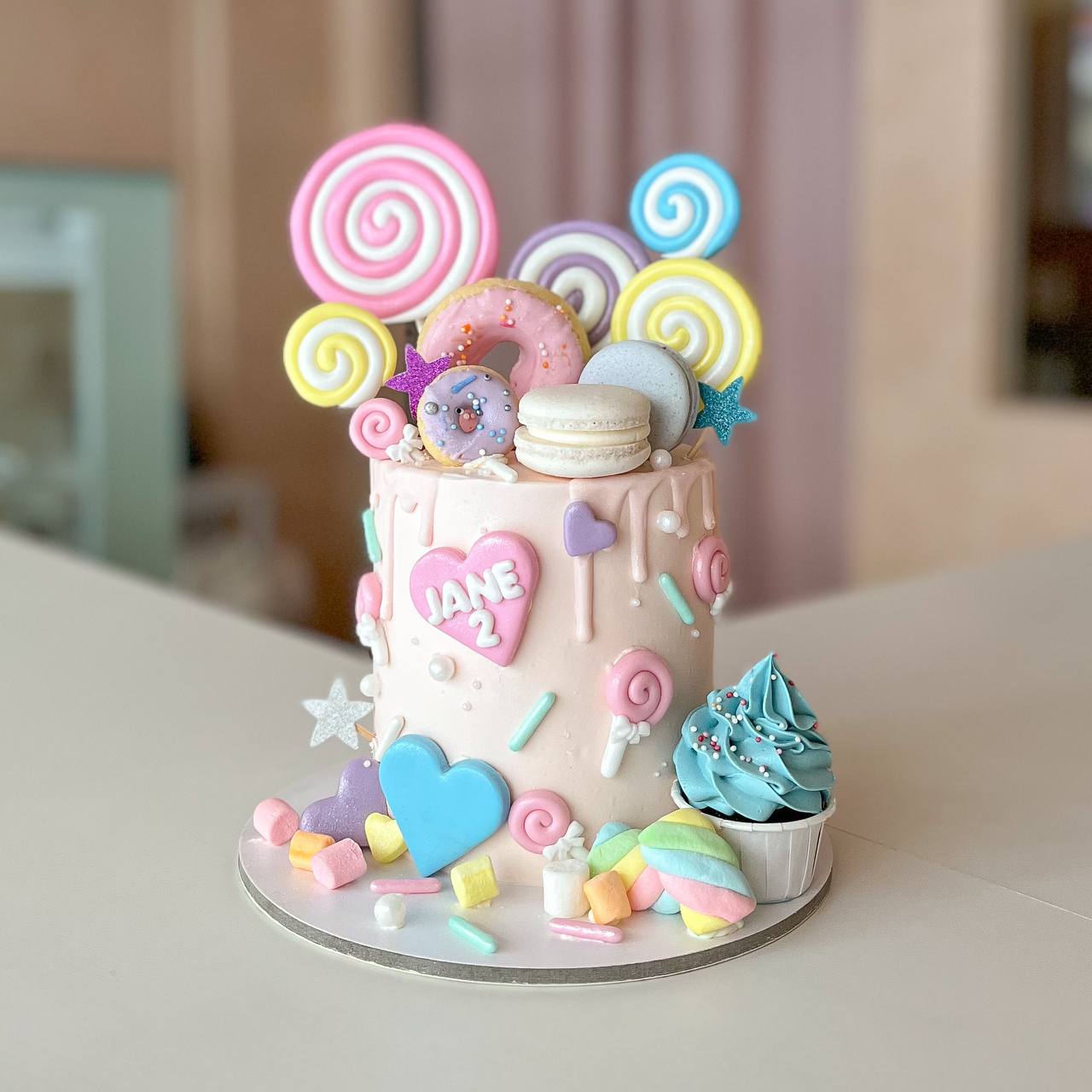 Order Candyland Theme Cake 2 Tier | Doorstep Cake