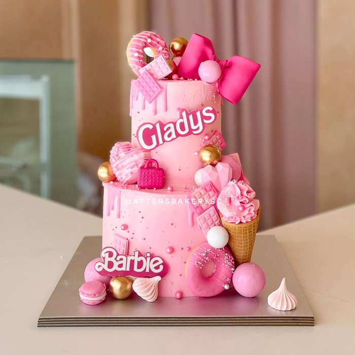 Barbie Party Cake