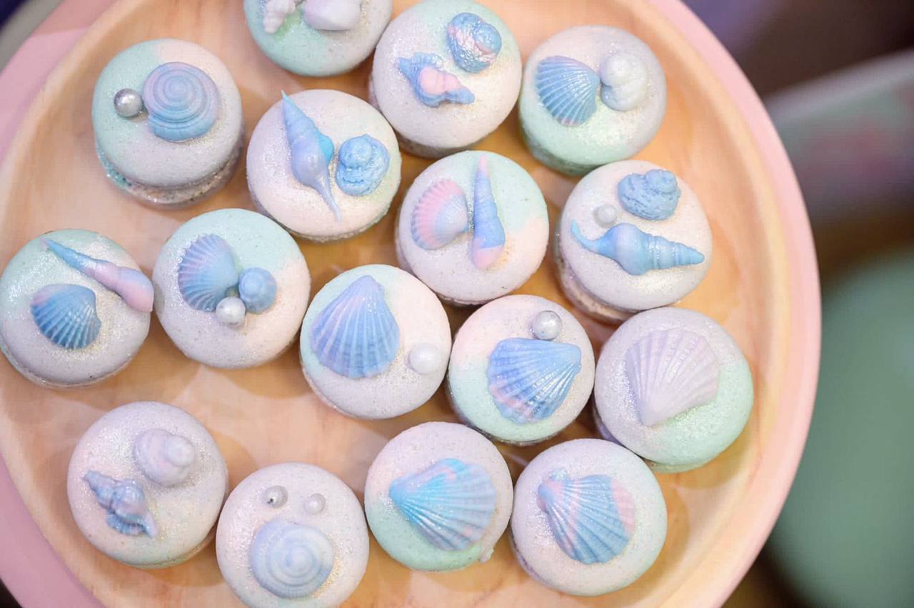 Mermaid Macarons