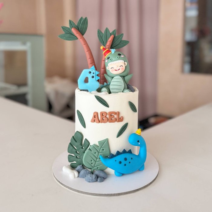Abel Dinosaur Cake