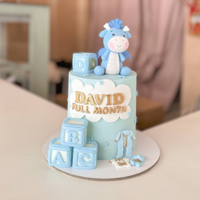 David Dragon Birthday Cake 
