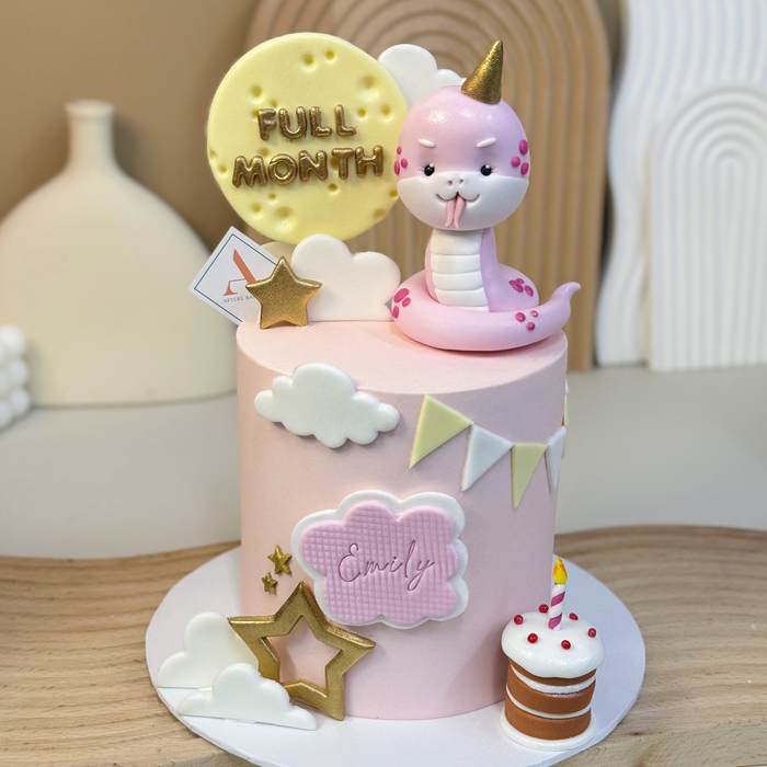 Emmy Snake Full Month Cake