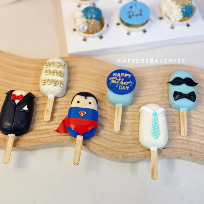 Fathers' Day Cakesicles