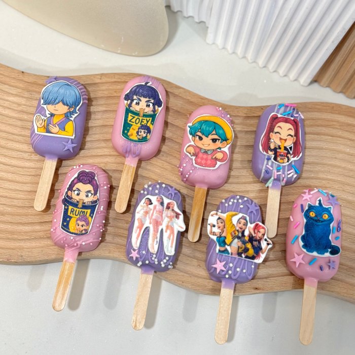 Kpop Demon Hunters Cakesicles