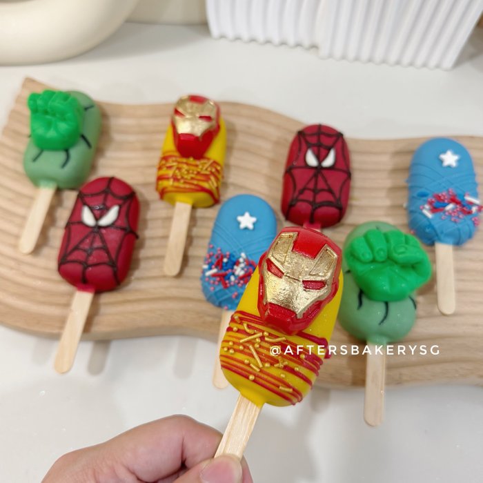 Superhero Avengers Cakesicles
