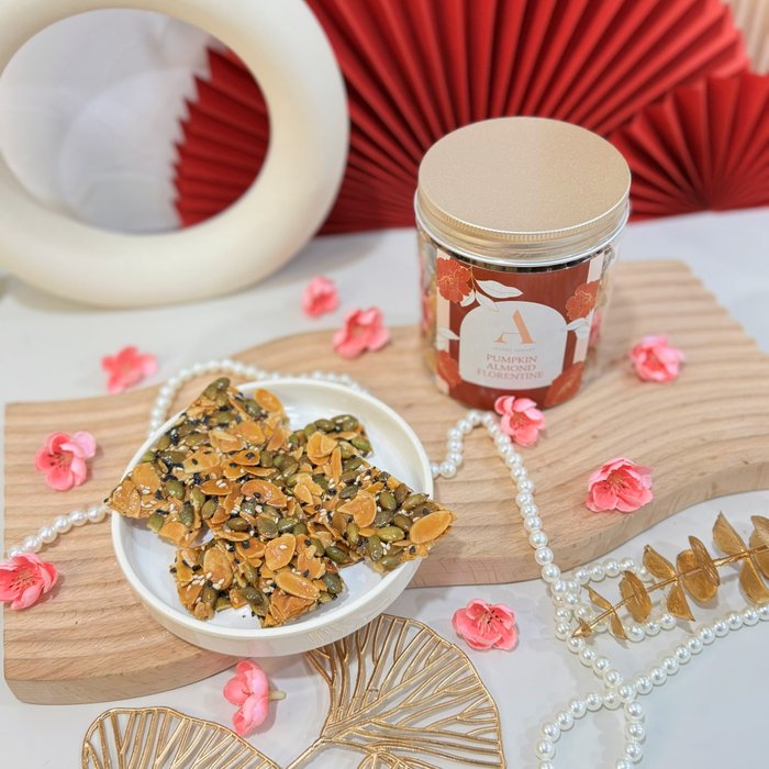 Pumpkin Almond Florentine