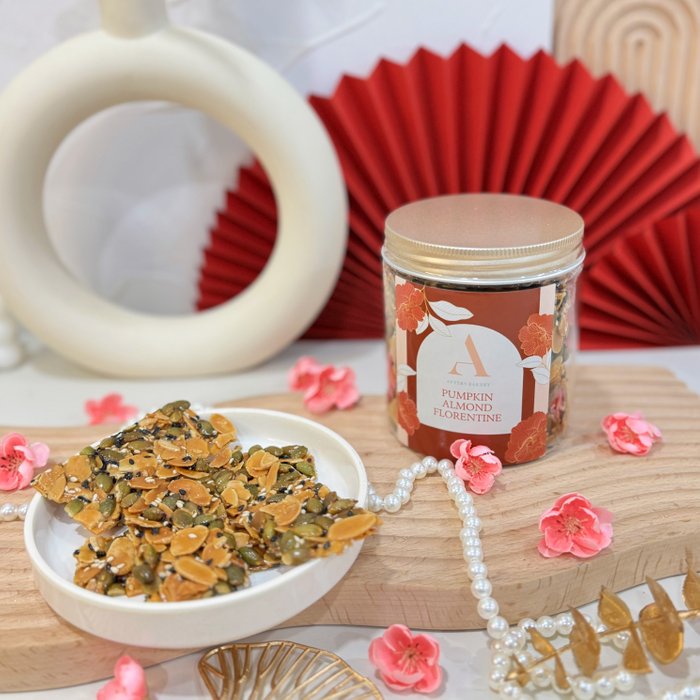 Pumpkin Almond Florentine