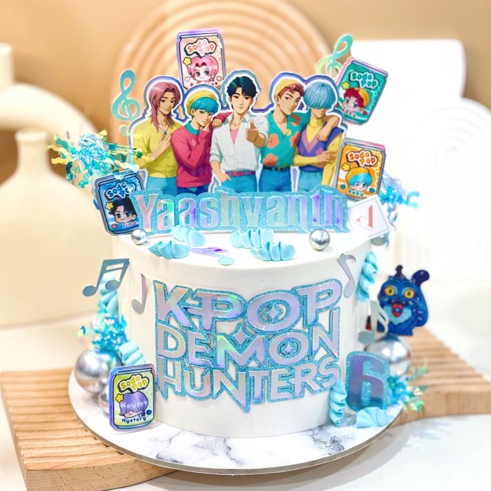 Kyle Kpop Demon Hunters Saja Boys Cake