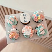 Gender Reveal Cupcakes