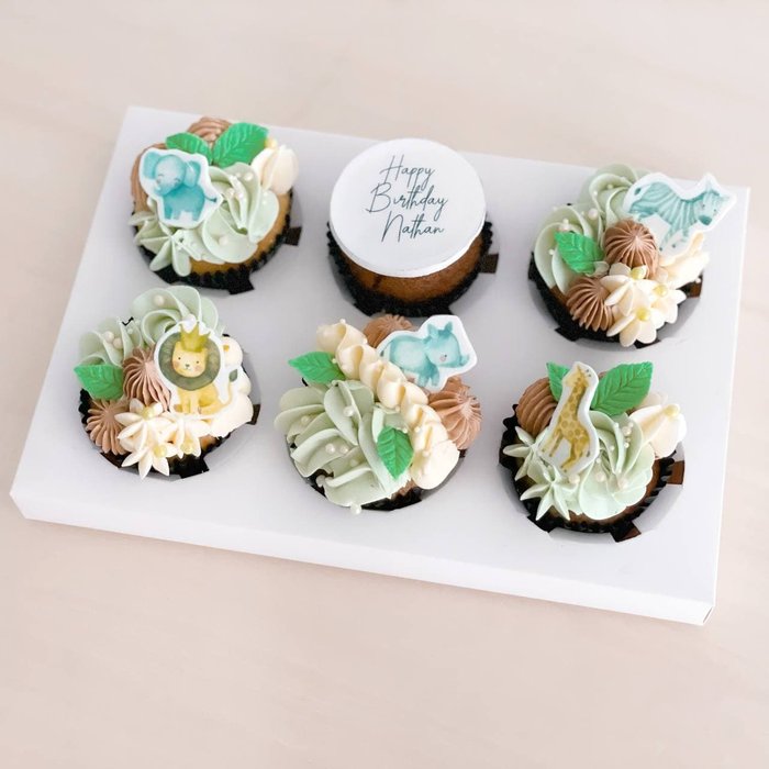 Safari Cupcake Set 