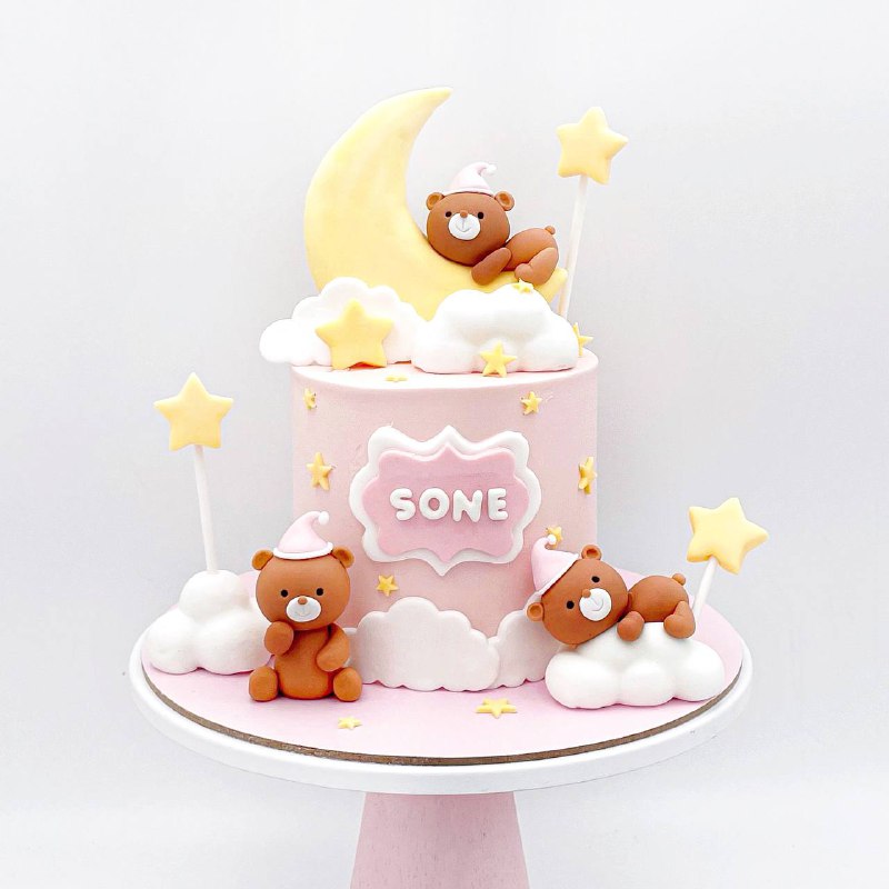 Baby full month cake